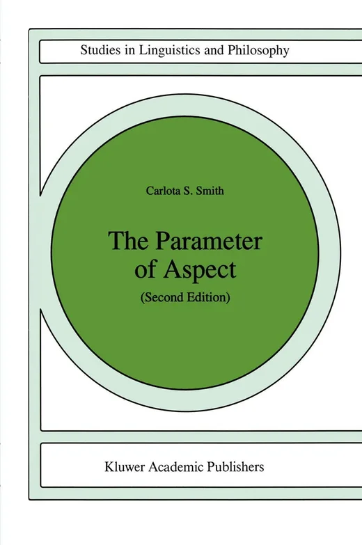 Book cover: “The Parameter of Aspect” by Carlota Smith